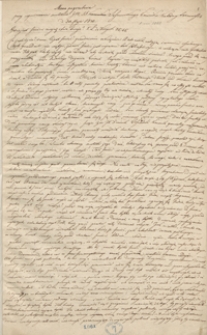 [Pisma i mowy ks. Wincentego Balickiego z lat 1832-1833]