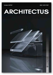 Architectus : Pismo Wydziału Architektury Politechniki Wrocławskiej, 2008, nr 2 (24)