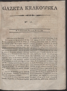 Gazeta Krakowska. R. 1799 Nr 36