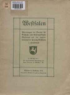 Die baugeschichtliche Entwicklung des Alten Paulinum zu Münster i. W.