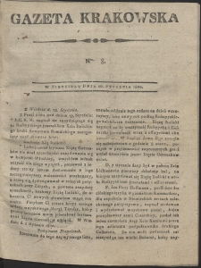 Gazeta Krakowska. R. 1800 Nr 8