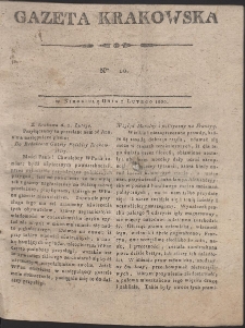 Gazeta Krakowska. R. 1800 Nr 10