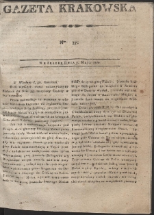 Gazeta Krakowska. R. 1800 Nr 37