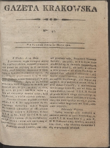 Gazeta Krakowska. R. 1800 Nr 41