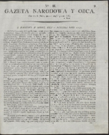 Gazeta Narodowa Y Obca. R. 1791 Nr 3
