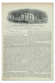 Nature : a Weekly Illustrated Journal of Science. Volume 6, 1872 May 2, [No. 131]