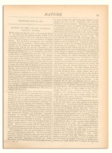 Nature : a Weekly Illustrated Journal of Science. Volume 6, 1872 May 30, [No. 135]
