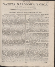 Gazeta Narodowa Y Obca. R. 1791 Nr 32