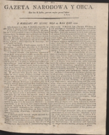 Gazeta Narodowa Y Obca. R. 1791 Nr 40