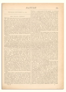 Nature : a Weekly Illustrated Journal of Science. Volume 6, 1872 September 12, [No. 150]