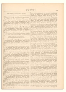 Nature : a Weekly Illustrated Journal of Science. Volume 7, 1872 November 28, [No. 161]