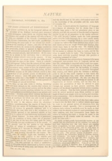 Nature : a Weekly Illustrated Journal of Science. Volume 11, 1874 November 12, [No. 263]