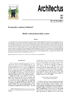 Mobile vertical photovoltaic system