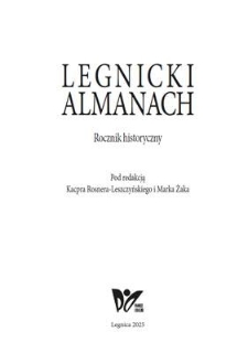Legnicki Almanach : rocznik historyczny VII/2025