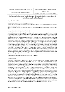 Influence behavior of kaolinite and illite on flotation separation of pyrite from high-sulfur bauxite