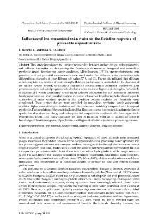 Influence of ion concentration in water on the flotation response of pyrrhotite superstructures