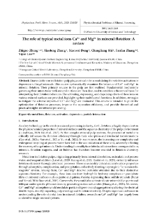 The role of typical metal ions Ca&sup2;⁺ and Mg&sup2;⁺ in mineral flotation: A review