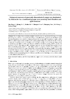Enhanced recovery of unevenly disseminated copper ore dominated by chalcocite via a combined process incorporating flash flotation and split flotation