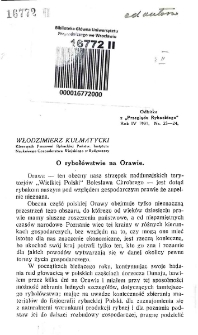 O ryboł&oacute;stwie na Orawie