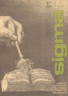 Sigma : magazyn problemowo-informacyjny Politechniki Wrocławskiej, 1978/1979, nr 3 (97)