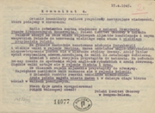 [Biuletyn prasowy Polskiego Komitetu Obozowego w Bergen-Belsen od 17 IV do 19 V 1945 r.]