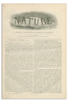 Nature : a Weekly Illustrated Journal of Science. Volume 13, 1875 November 4, [No. 314]