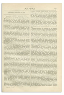 Nature : a Weekly Illustrated Journal of Science. Volume 13, 1876 January 27, [No. 326]