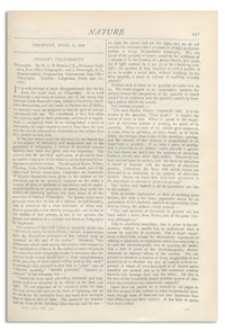 Nature : a Weekly Illustrated Journal of Science. Volume 13, 1876 April 6, [No. 336]