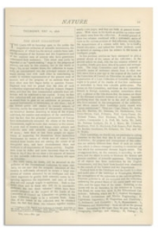 Nature : a Weekly Illustrated Journal of Science. Volume 14, 1876 May 11, [No. 341]