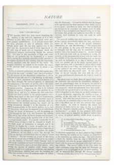 Nature : a Weekly Illustrated Journal of Science. Volume 16, 1877 July 12, [No. 402]