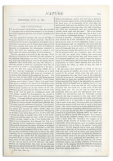 Nature : a Weekly Illustrated Journal of Science. Volume 16, 1877 July 19, [No. 403]