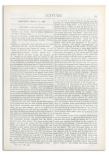 Nature : a Weekly Illustrated Journal of Science. Volume 17, 1878 March 21, [No. 438]