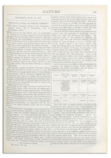 Nature : a Weekly Illustrated Journal of Science. Volume 18, 1878 June 20, [No. 451]
