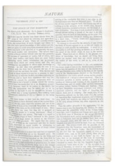 Nature : a Weekly Illustrated Journal of Science. Volume 18, 1878 July 4, [No. 453]