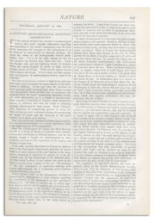Nature : a Weekly Illustrated Journal of Science. Volume 19, 1879 January 16, [No. 481]