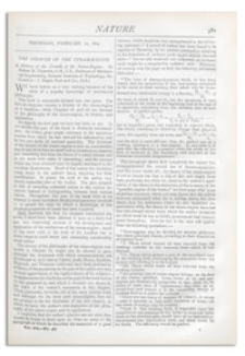 Nature : a Weekly Illustrated Journal of Science. Volume 19, 1879 February 27, [No. 487]