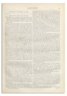 Nature : a Weekly Illustrated Journal of Science. Volume 23, 1880 November 25, [No. 578]