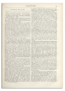 Nature : a Weekly Illustrated Journal of Science. Volume 24, 1881 May 26, [No. 604]