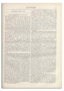 Nature : a Weekly Illustrated Journal of Science. Volume 24, 1881 June 9, [No. 606]