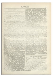 Nature : a Weekly Illustrated Journal of Science. Volume 24, 1881 July 7, [No. 610]