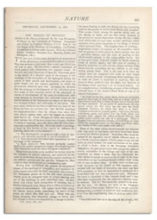 Nature : a Weekly Illustrated Journal of Science. Volume 24, 1881 September 15, [No. 620]