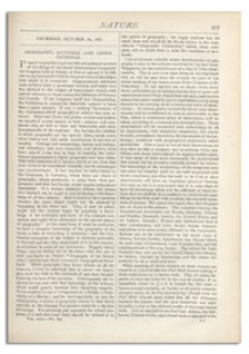 Nature : a Weekly Illustrated Journal of Science. Volume 24, 1881 October 20, [No. 625]