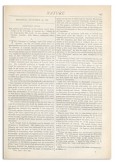 Nature : a Weekly Illustrated Journal of Science. Volume 25, 1881 December 15, [No. 633]