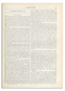 Nature : a Weekly Illustrated Journal of Science. Volume 25, 1882 March 9, [No. 645]