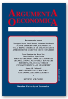 The composite indicators as an assessment criterion of manufacturing branches in Polish economy