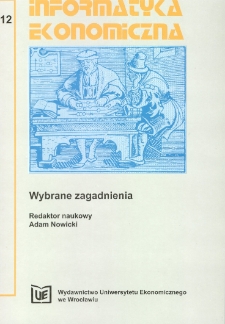 The financial convergence of Warsaw and New York stock exchange in information revolution era. Prace Naukowe Uniwersytetu Ekonomicznego we Wrocławiu, 2008, Nr 23, s. 181-189