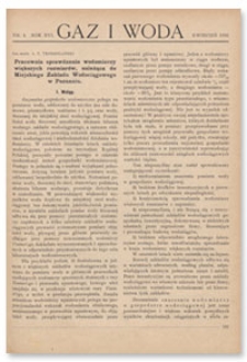 Gaz i Woda. R. XVI, kwiecień 1936, Nr 4