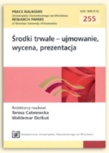 Alternatywne modele wyceny bilansowej środków trwałych a jakość informacji sprawozdawczej