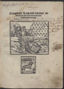 Compilatio Leupoldi, ducatus austrie filii de astrorum scientia Decem continentis tractatus