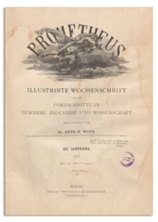 Prometheus : Illustrirte Wochenschrift über die Fortschritte in Gewerbe, Industrie und Wissenschaft. 14. Jahrgang, 1903, Nr 700